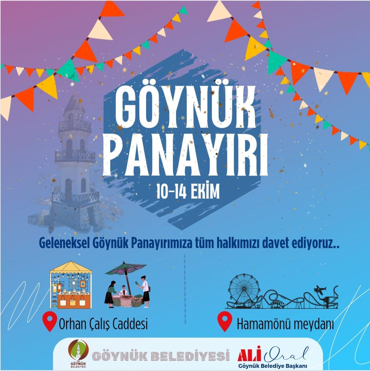 Göynük Panayırı 10-14 Ekim Tarihlerinde!