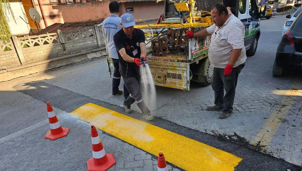 Yaya Güvenliği İçin Hız Kesici Kasisler Yenilendi