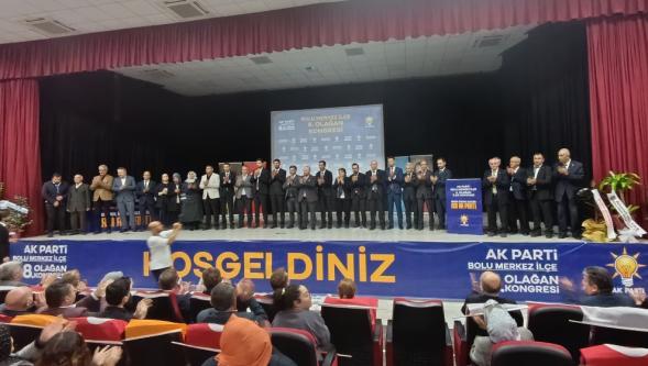 AK Parti Bolu Merkez İlçe 8. Olağan Genel Kongresi Gerçekleştirildi: Av. Cihan Yavuz Güven Tazeledi