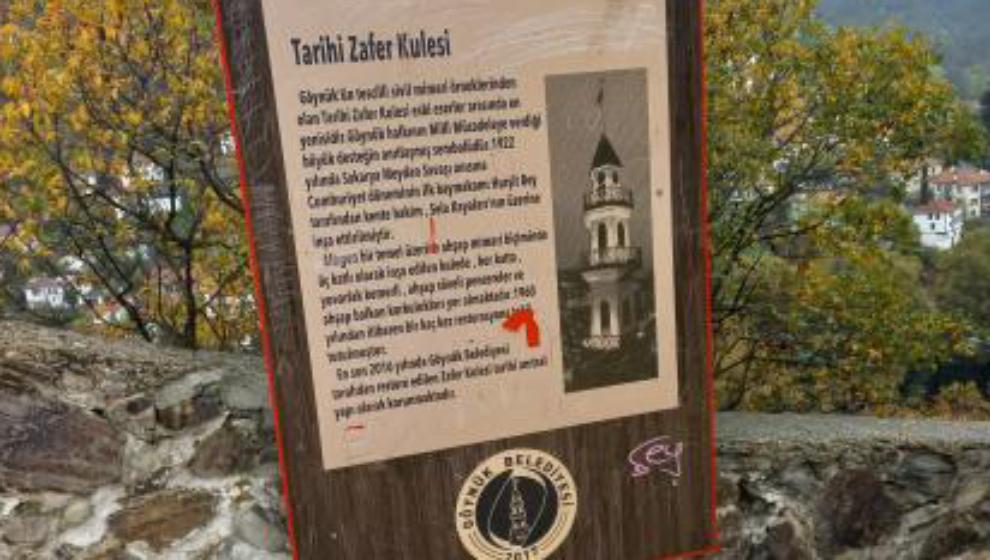 Göynük'te Tahrip Edilen Tabelalar ve Çevre Kirliliği Tepki Çekiyor