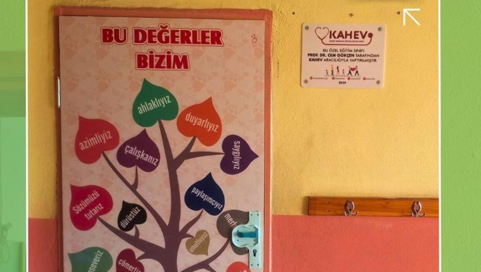 KAHEV ve Prof. Dr. Cem Gökçen'den Göynük'teki Öğrencilere Anlamlı Destek: Özel Eğitim Sınıfı Açıldı