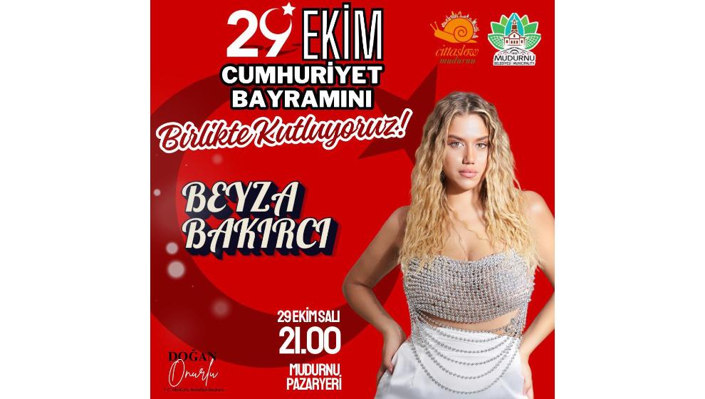 Mudurnu’da 29 Ekim Coşkusu: Beyza Bakırcı Konser Verecek