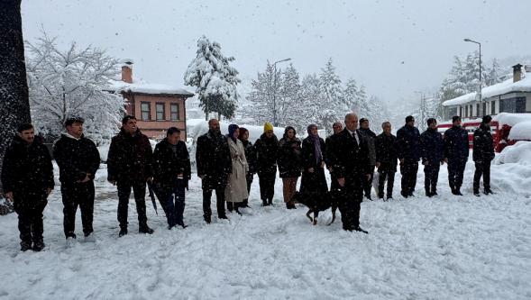 24 Kasım Öğretmenler Günü Çelenk Sunma Töreni Düzenlendi