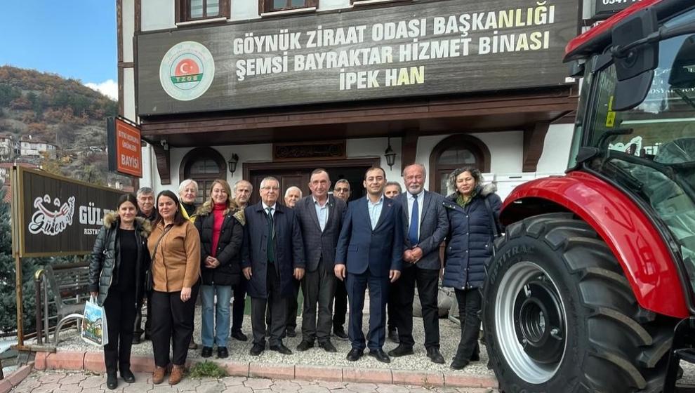 CHP’den Göynük’e Çıkartma: Başkanlar ve Odalar Ziyaret Edildi