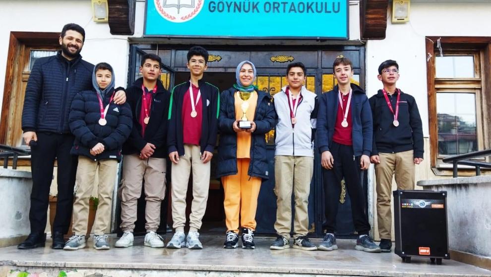 Göynük Ortaokulu Kros Müsabakalarında Bolu 4.’sü Oldu