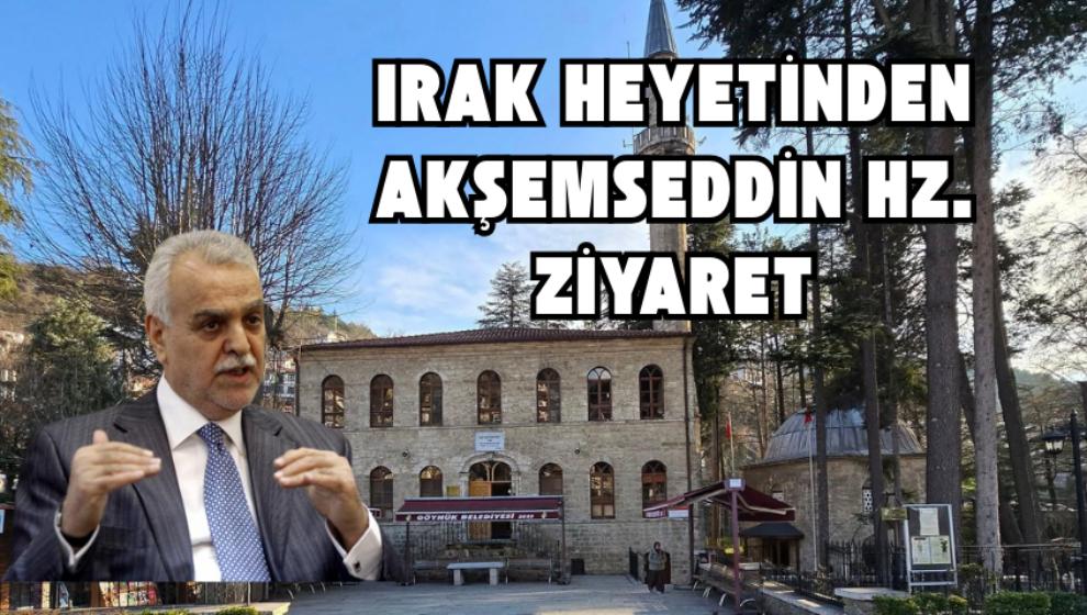 Irak Heyetinden Akşemseddin Hazretlerine Ziyaret